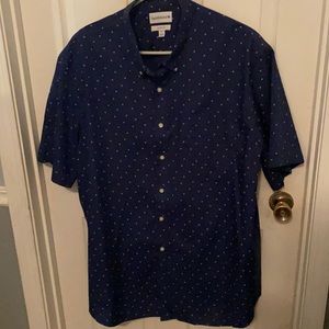 **BIG AND TALL** Short sleeve button up shirt 2XLT